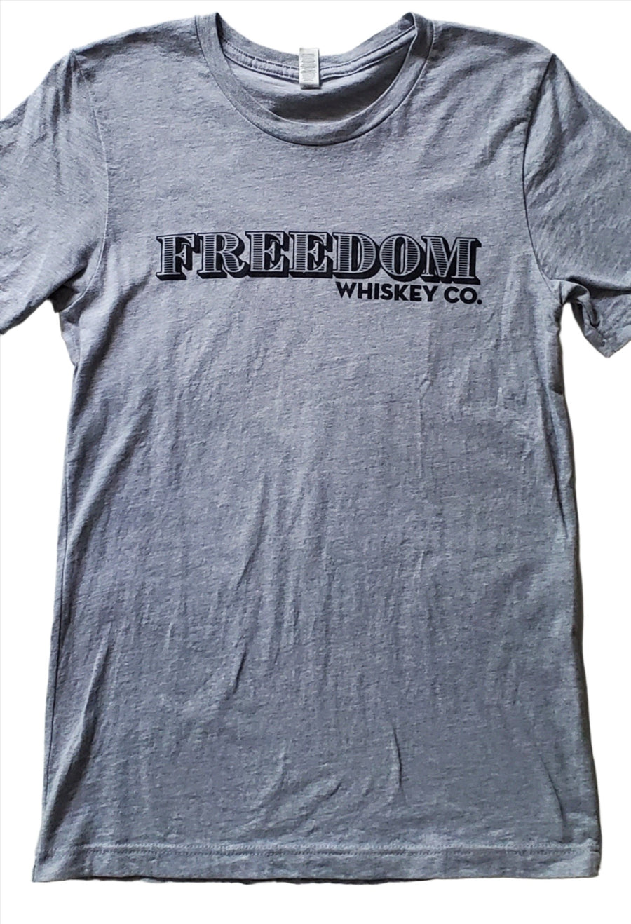 Women's Freedom Whiskey Co. Heather Gray T-Shirt