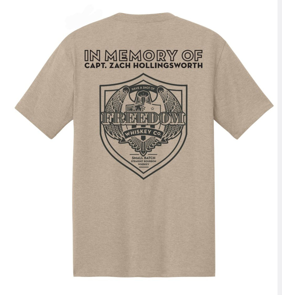 8th Annual Freedom Whiskey Men's Event T-shirt