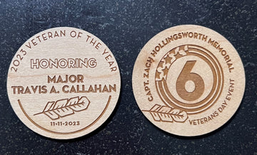 6th Annual Veterans Day Event Challenge Coin