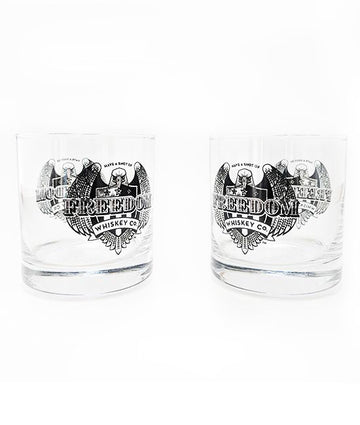 Freedom Whiskey Glasses (Set of 2)